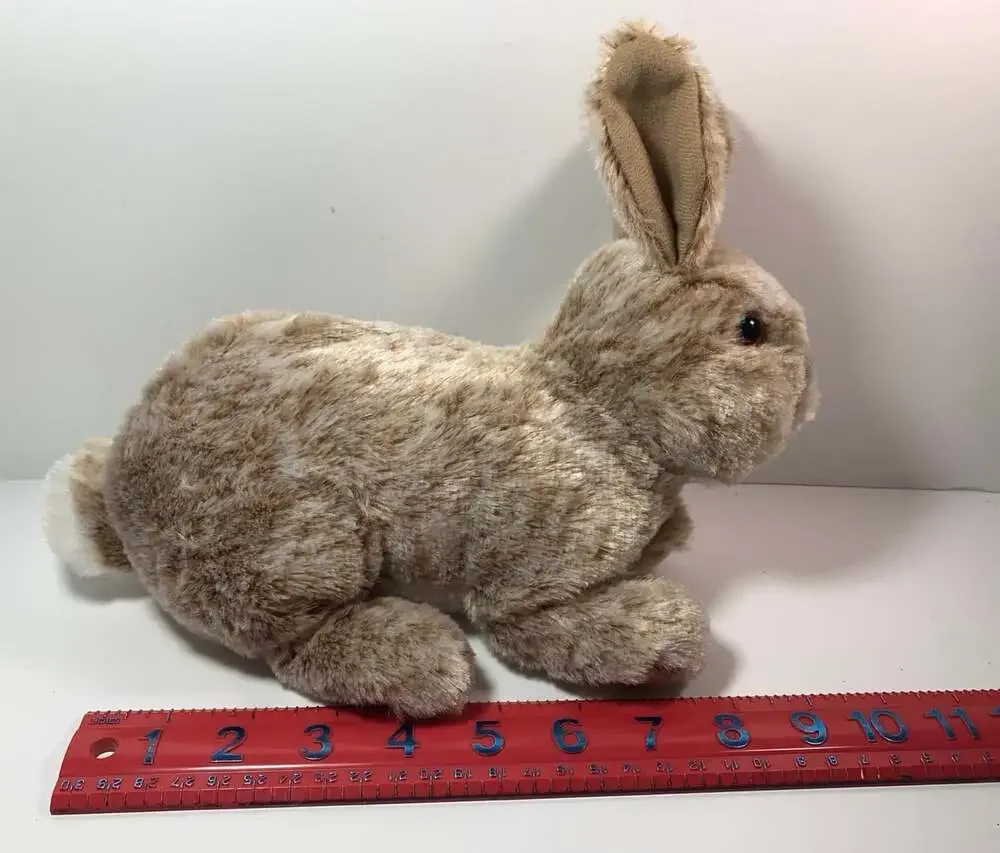 Realistic Bunny Rabbit  brown plush Fengtuo International Lmt